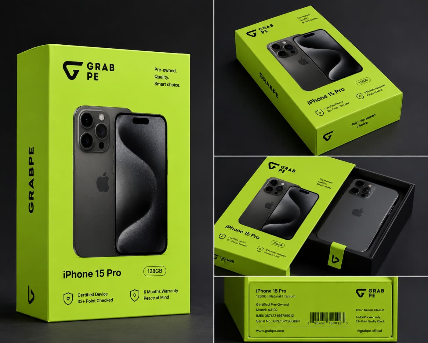 Premium certified pre-owned smartphones